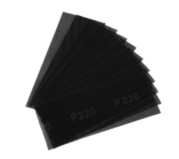 Сетка абразивная набор 10шт. зернистость P220 115х280мм Sparta 751345