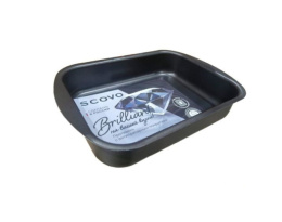 Противень алюминиевый с антиприг. покрытием 34х24х6см Brilliant Scovo BR-048СЕ
