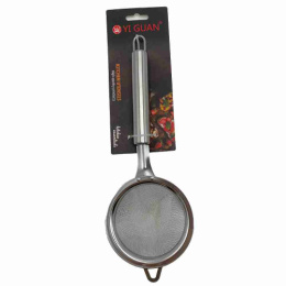 Сито из нержавеющей стали d- 9см l-26см металлическая ручка Радужный Дом РД72639