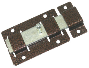 Задвижка дверная Кунгур ЗД-02, медь Кунгур 30162