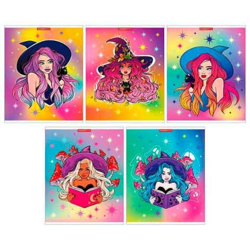 Тетрадь  48 листов Ведьмочки 14078/5