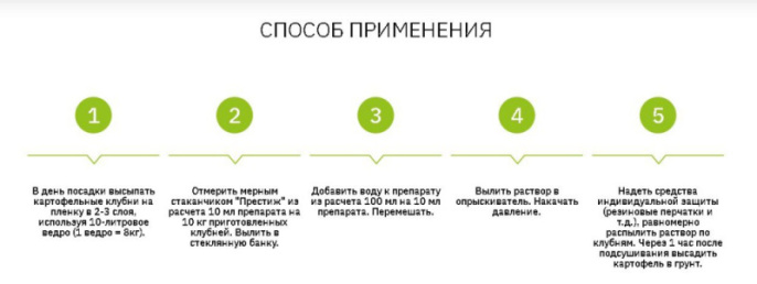 Престиж Топ, КС  60мл флакон для обработки клубней перед посадкой от вредителей и болезней Dacha Group