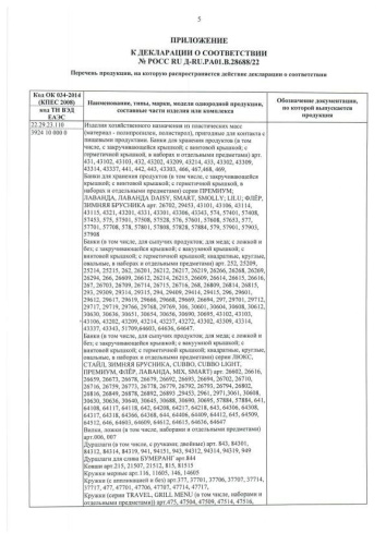 Кружка мерная пластиковая 0,5л тонированная Полимербыт С146