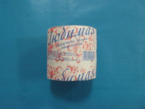 Бумага туалетная Любимая 150, 70м, 87х105мм, 150г