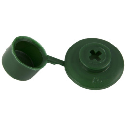 Колпачок кровельный с шайбой (зеленый) 079-16