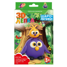 Набор для творчества. Шаролепики с пластилином. Птички Луч 35С 2330-08