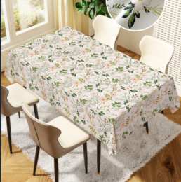 Клеенка столовая на тканевой основе с ПВХ покрытием 1,4х20м Silk Grace SX-18301