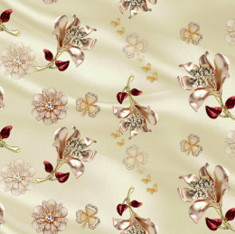 Клеенка столовая на нетканой основе 1,37х25м Grace NI-6554-2