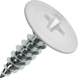 Саморез с п/ш острый 4,2/51 RAL 9003 (белый) 284-42519003