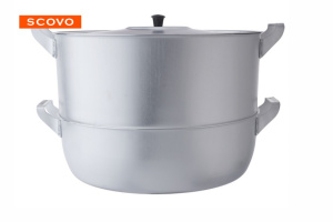 Манты-казан алюминиевый 15л 4 уровня Scovo МШ-018