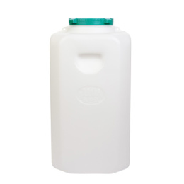 Бочка 110л пластиковая пищевая прямоугольная, горловина d-21,5см Альтернатива М410