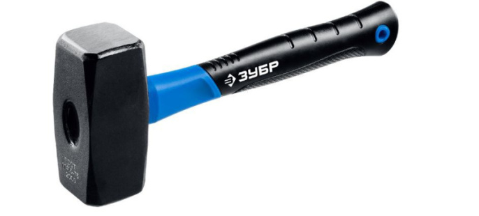 Кувалда 2кг фиберглассовая ручка, кованая, Профессионал Зубр 2010-20