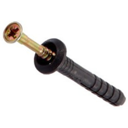 Дюбель-гвоздь(винт) SMK 6х80 для быстрого монтажа 100шт.