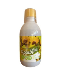 Жидкое удобрение Концентрат для орхидей 350мл комплексное органическое на основе гуминовых кислотное Ивановская цветочная оранжерея