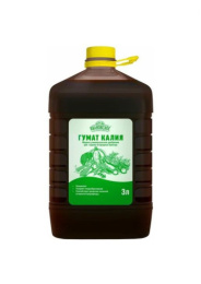 Гумат калия 3,0л универсальное органическое Фермерское Хозяйство Ивановское