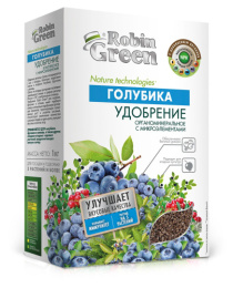 Удобрение для голубики 1кг органоминеральное, в коробке Robin Green
