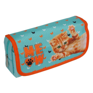 Пенал Devente прямоугольный Meow, на молнии 7020309
