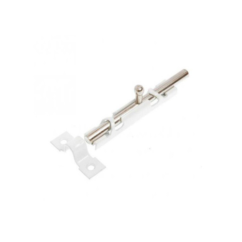 Задвижка накладная ЗТ полимер белая 28