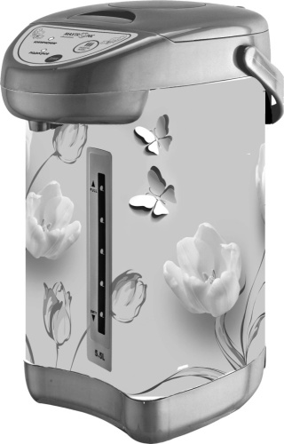 Термопот 5,5л,  750Вт, с декором Maxtronic MAX-U55W2