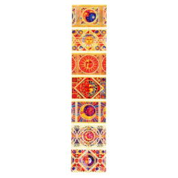 Термопленка на 7 пасхальных яиц Солнышко