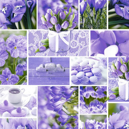 Клеенка столовая на нетканой основе 1,37х25м Grace NM-6092-1