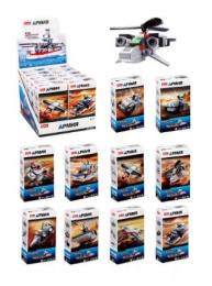 Конструктор пластиковый Армия Авианосец, в ассортименте, в коробке Sluban M38-B0661