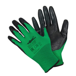 Перчатки из полиэстера с нитриловым покрытием размер "L" Фитомастер, в инд/у Nadzor PR-NP211