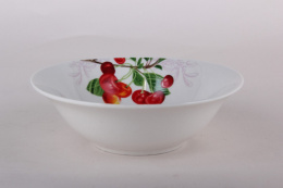Салатник фарфоровый 150мм/350мл Sweet cherry Коралл ZX2434-6B
