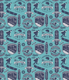 Тетрадь  48 листов Паттерн С3619-27