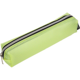 Пенал Devente прямоугольный Armour, салатовый неон, на молнии 7029457