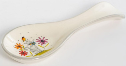 Подставка под ложку керамическая (доломит) 245мм Серый кот, в п/у Elrington 208-07006