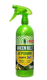 Агроним спрей на основе масла нима 900мл (3 в 1) от насекомых-вредителей, от клещей, от болезней растений Грин Бэлт 01-806