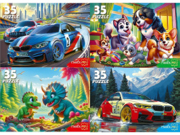 Пазлы   35 элементов Лучшие пазлы для мальчиков, в ассортименте П35-2384