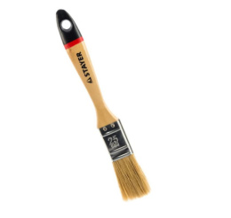 Кисть плоская Euro  25мм, 1", натуральная щетина, деревянная ручка Stayer 0102-025
