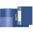 Папка с зажимом Devente Daily 700мкм, синяя 3110707
