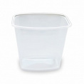 Контейнер одноразовый пластиковый с крышкой 138х102мм 1000мл Юпласт ЮУПМ3317