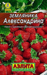 Земляника Александрина 0,03г цветной пакет серия Лидер Аэлита