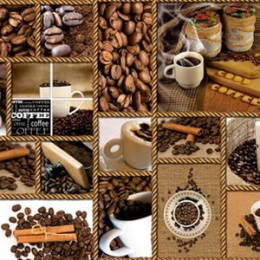 Клеенка столовая на тканевой основе с ПВХ покрытием 1,37х20м Grace STS5633A