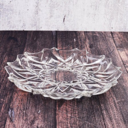 Менажница стеклянная 5 секций овальная Omega 300х200мм, в п/у Gamin Glass 105/30170105