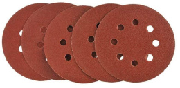 Диски TSUNAMI  шлиф. для дрели с липучкой с отв., 150мм А 36 150А360