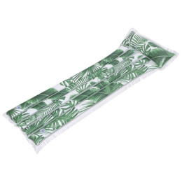 Матрас надувной для плавания ПВХ 171х69х22см Листья Sunclub 33257/993180