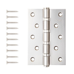 Петля врезная Apecs 120х80-B4-Steel-NISM универсальная, суперматовый никель Apecs 42804