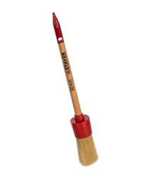 Кисть круглая Universal 30мм № 6, натуральная щетина, пластиковый корпус, деревянная ручка Stayer 0141-30