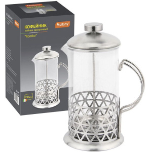 Френч-пресс 0,80л нержавеющая сталь+стекло Rombo Mallony 005487
