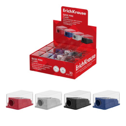 Точилка пластик с контейнером ErichKrause Base Mini Classic 60079