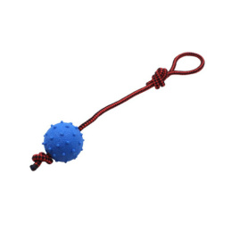 Игрушка несгрызаемая Шарик на веревке Tails Time ТТ54210