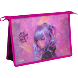 Папка для тетрадей А4 на молнии Devente Hey Girl 8056545