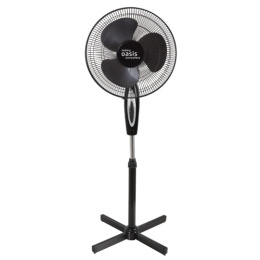 Вентилятор напольный, черный Oasis VF-50PB