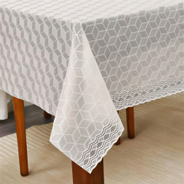 Клеенка ажурная Merletti 1,37х20м DKTX 637WH