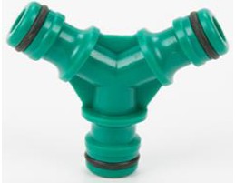 Адаптер соединительный (тройник) быстросъемный, ударопрочный пластик